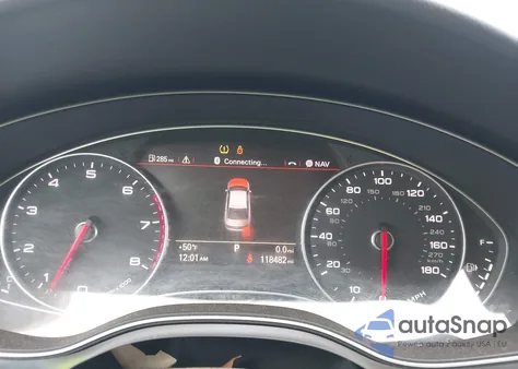 2013 Audi A6 3.0T Premium z USA, uszkodzony, nr VIN WAUGGAFC6DN152419